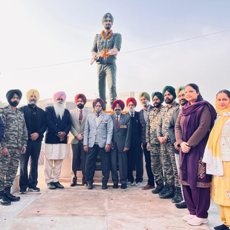 ਸ਼ਹੀਦ ਨੰਦ ਸਿੰਘ ਦੀ ਸ਼ਹਾਦਤ ਨੂੰ ਯਾਦ ਕਰਦਿਆਂ ਸ਼ਰਧਾ ਦੇ ਫੁੱਲ ਭੇਂਟ ਕਰਕੇ ਦਿੱਤੀ ਸ਼ਰਧਾਂਜਲੀ-ਬਠਿੰਡਾ